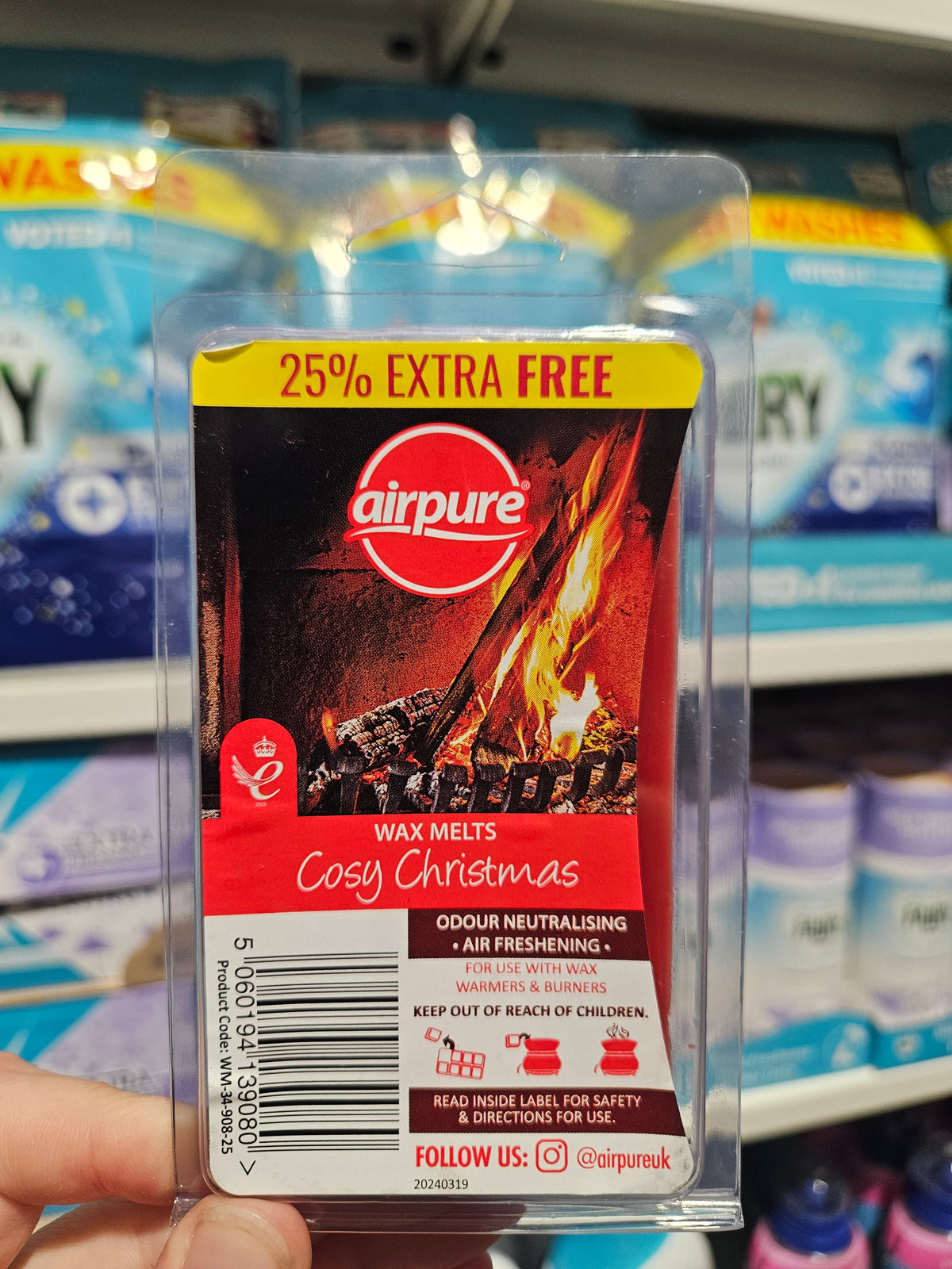 Airpure Season Wax Melts 86g Div.Typer