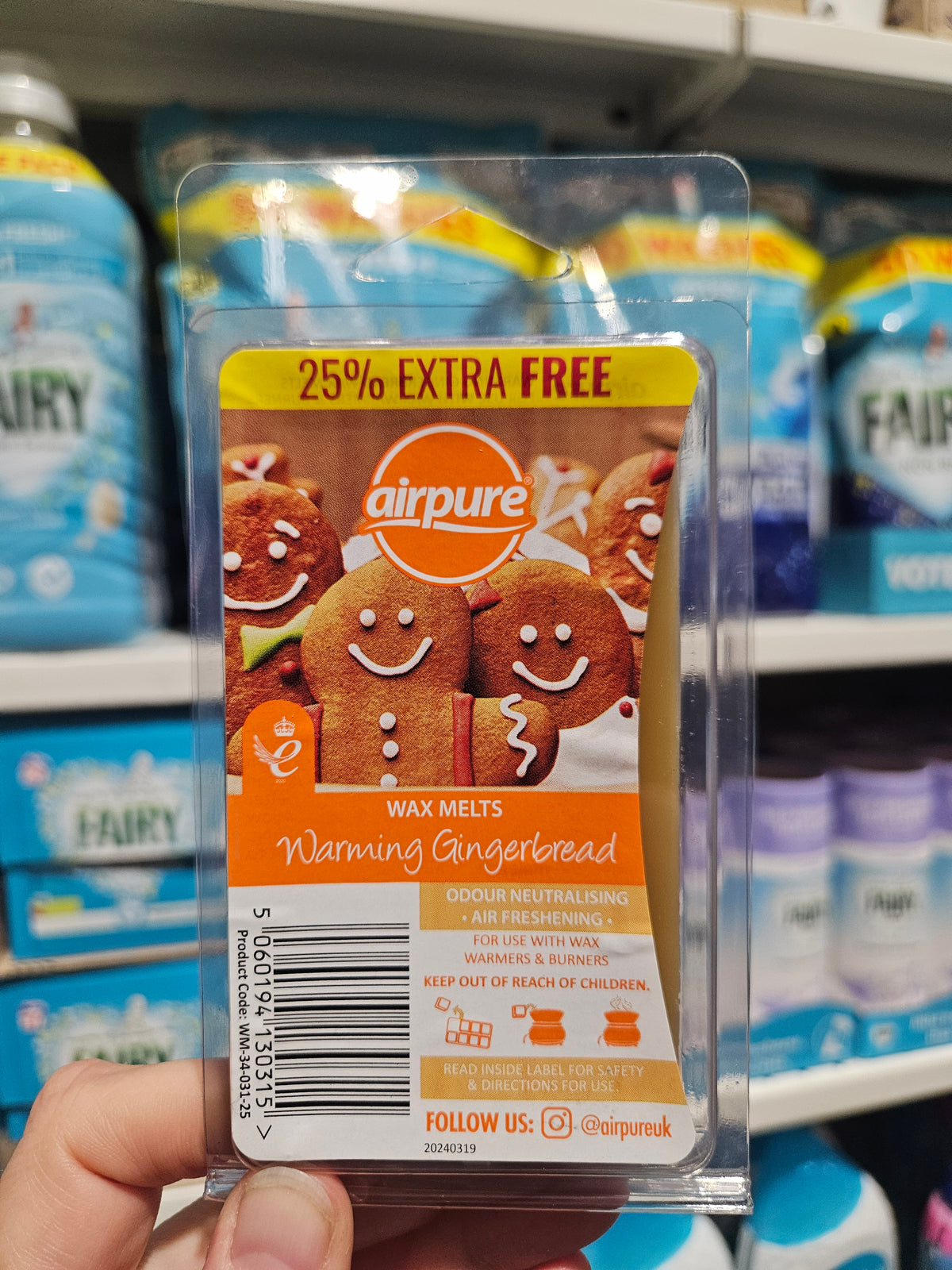 Airpure Season Wax Melts 86g Div.Typer