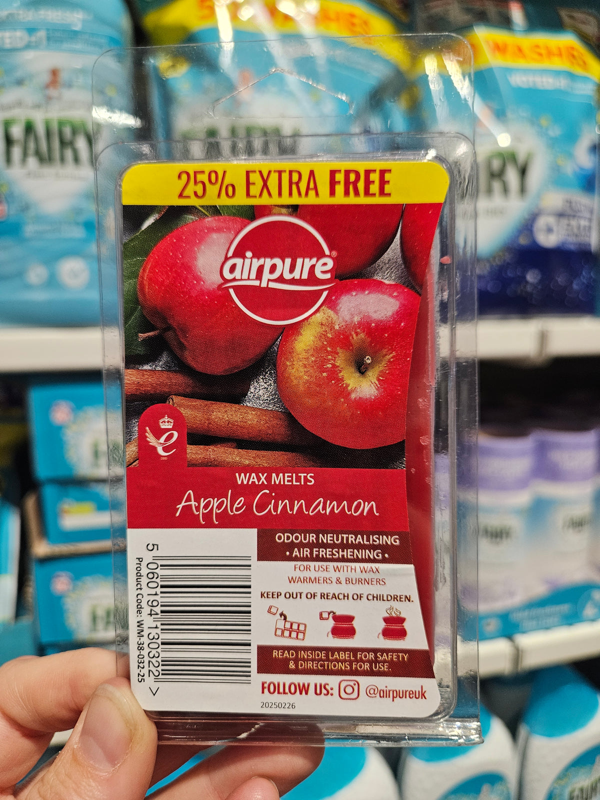 Airpure Season Wax Melts 86g Div.Typer