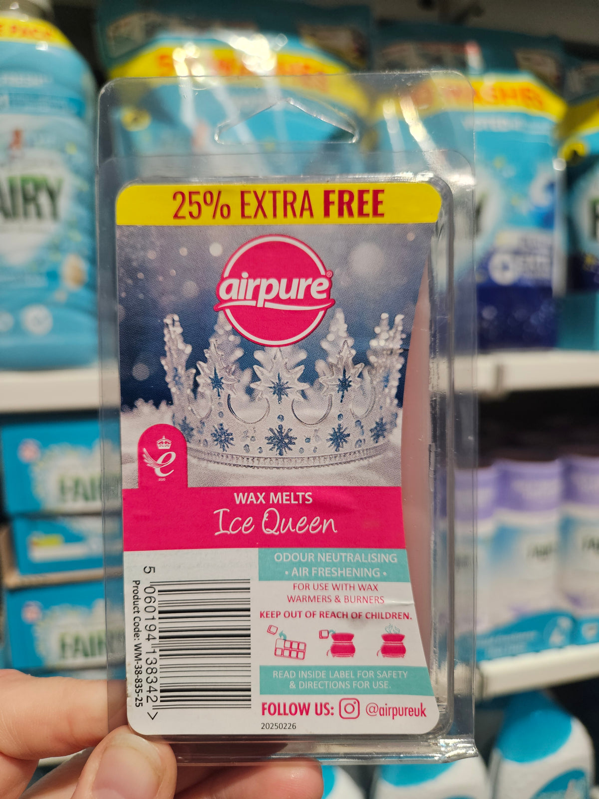 Airpure Season Wax Melts 86g Div.Typer