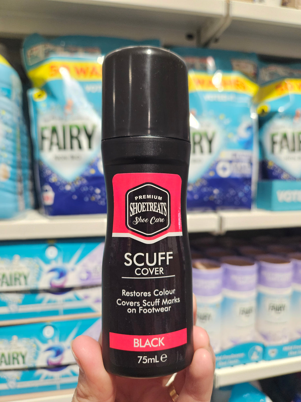 Premium Shoetreats Shoe Care Scuff Cover Black 75ml