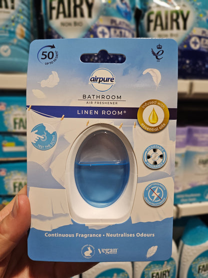 Airpure Bathroom Air Freshener Linen Room 8ml