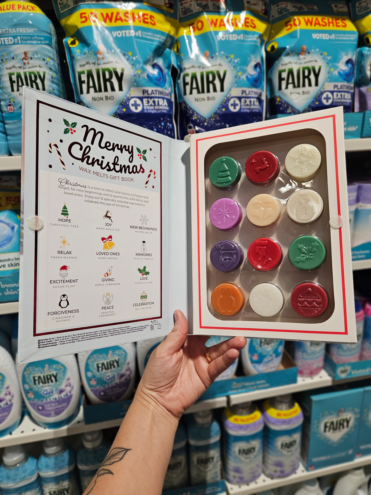 Airpure Wax Melt Gift Book Div.Typer