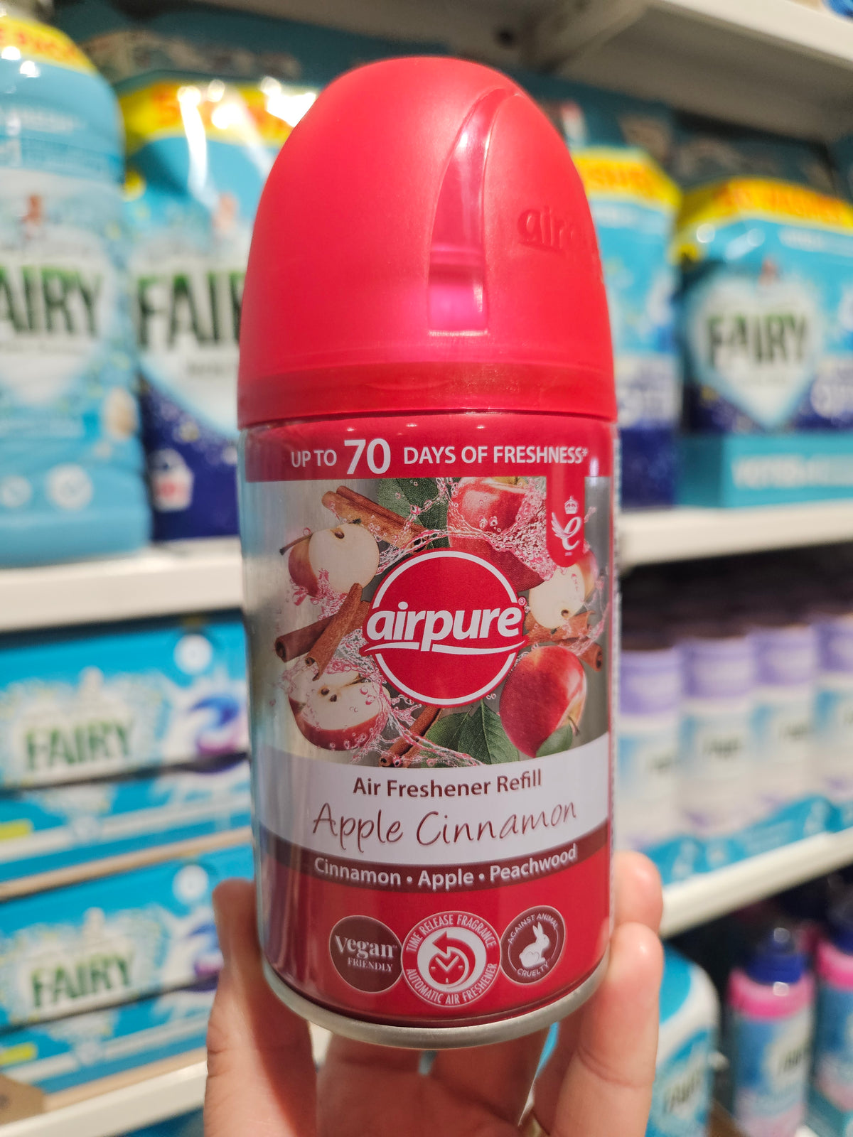 Airpure Air Freshener Refill Apple Cinnamon 250ml