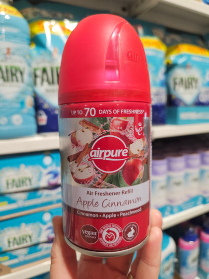 Airpure Air Freshener Refill Apple Cinnamon 250ml