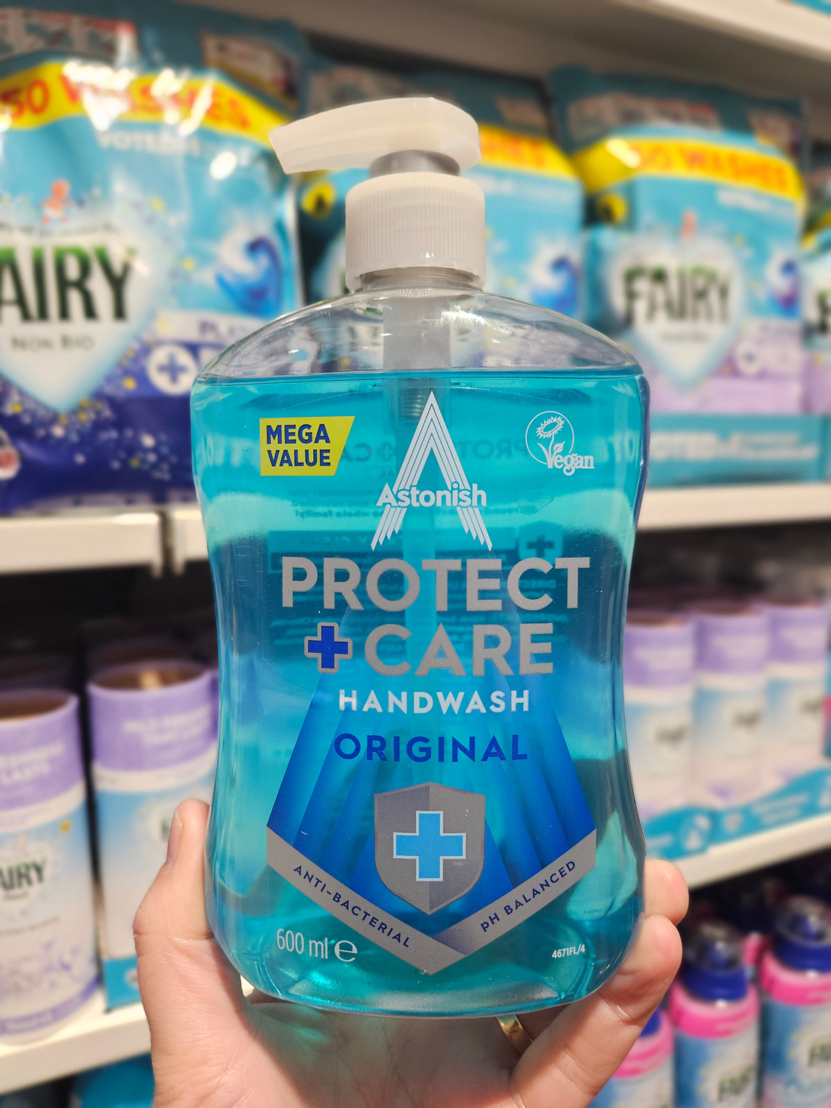 Astonish Protect + Care Hand Wash Original 600ml