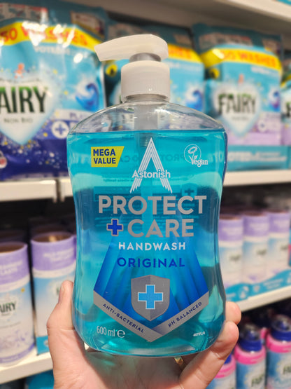 Astonish Protect + Care Hand Wash Original 600ml