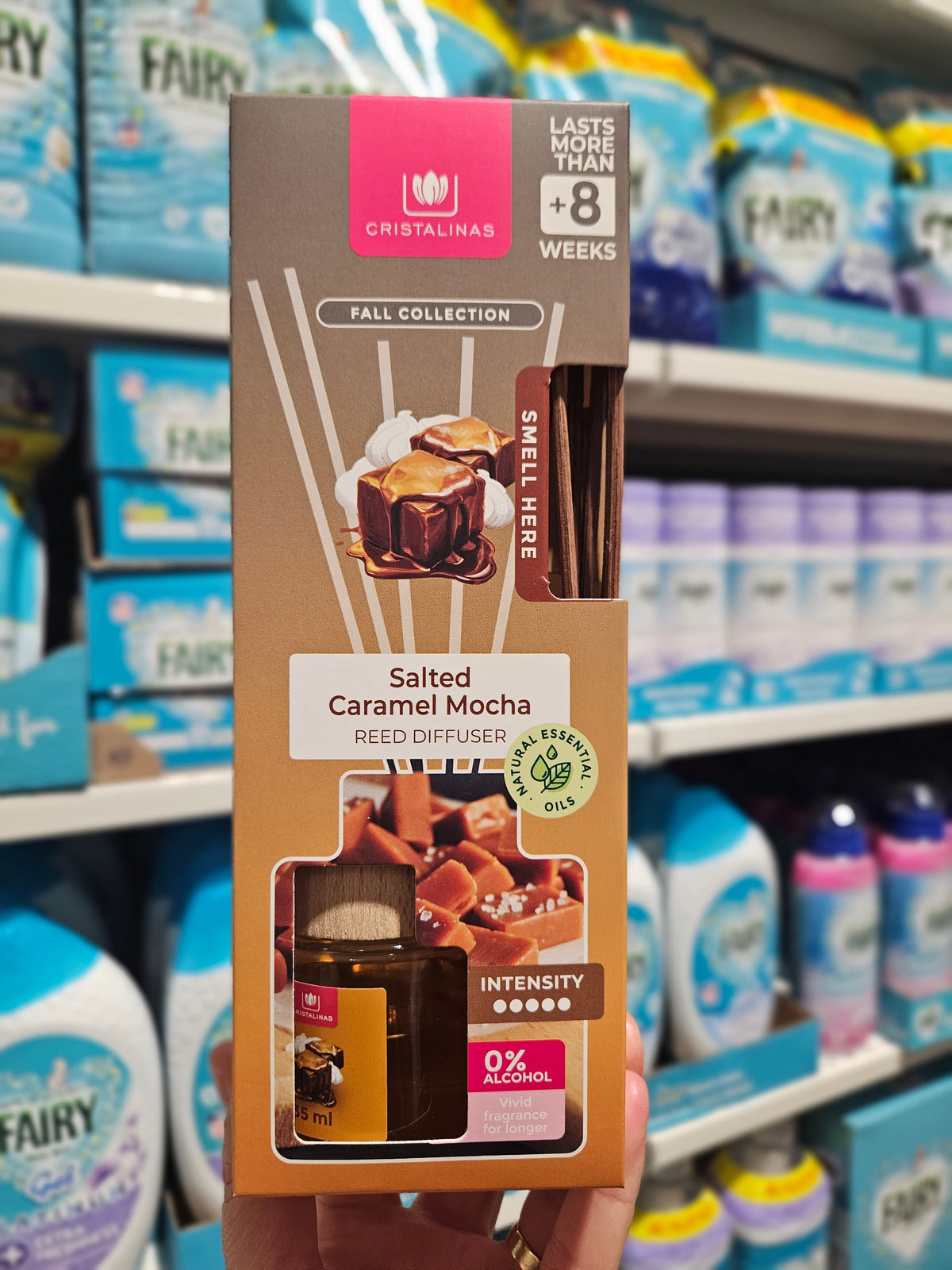 Cristalinas Salted Caramel Mocha Reed Diffuser 35ml