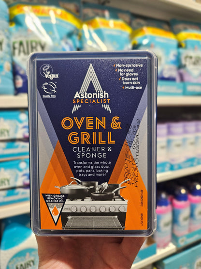 Astonish Oven & Grill Cleaner Paste w/Sponge 250g