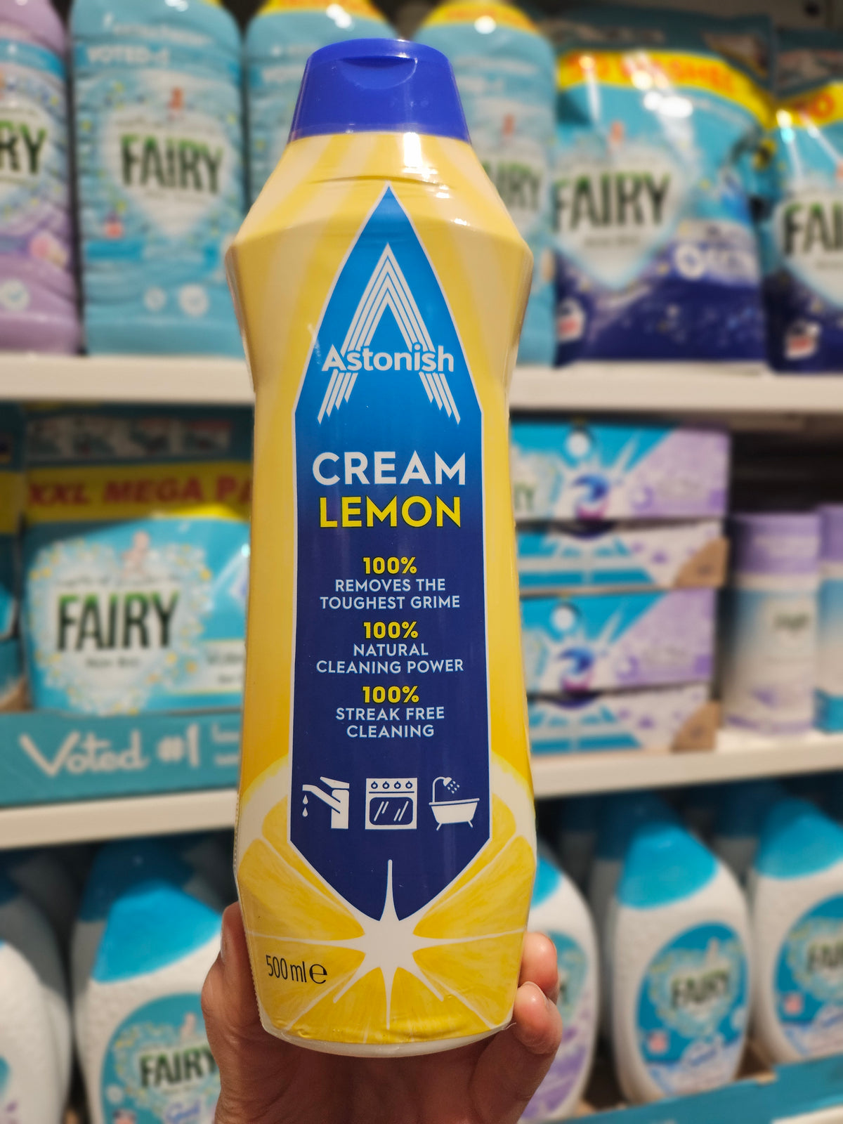 Astonish Cream Cleaner Lemon Fresh 500ml