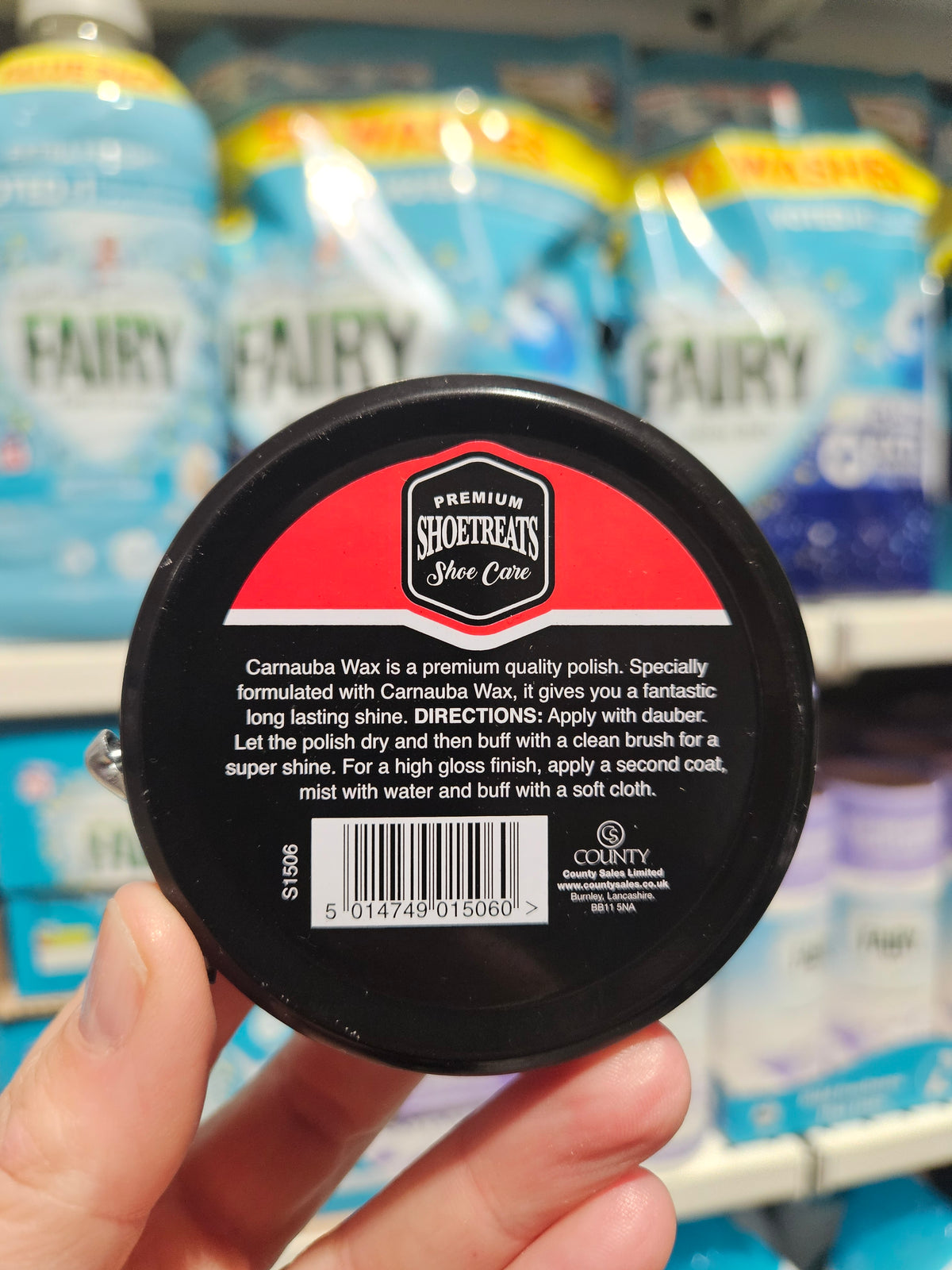 Premium Shoetreats Shoe Care Black Shoe Polish 50ml