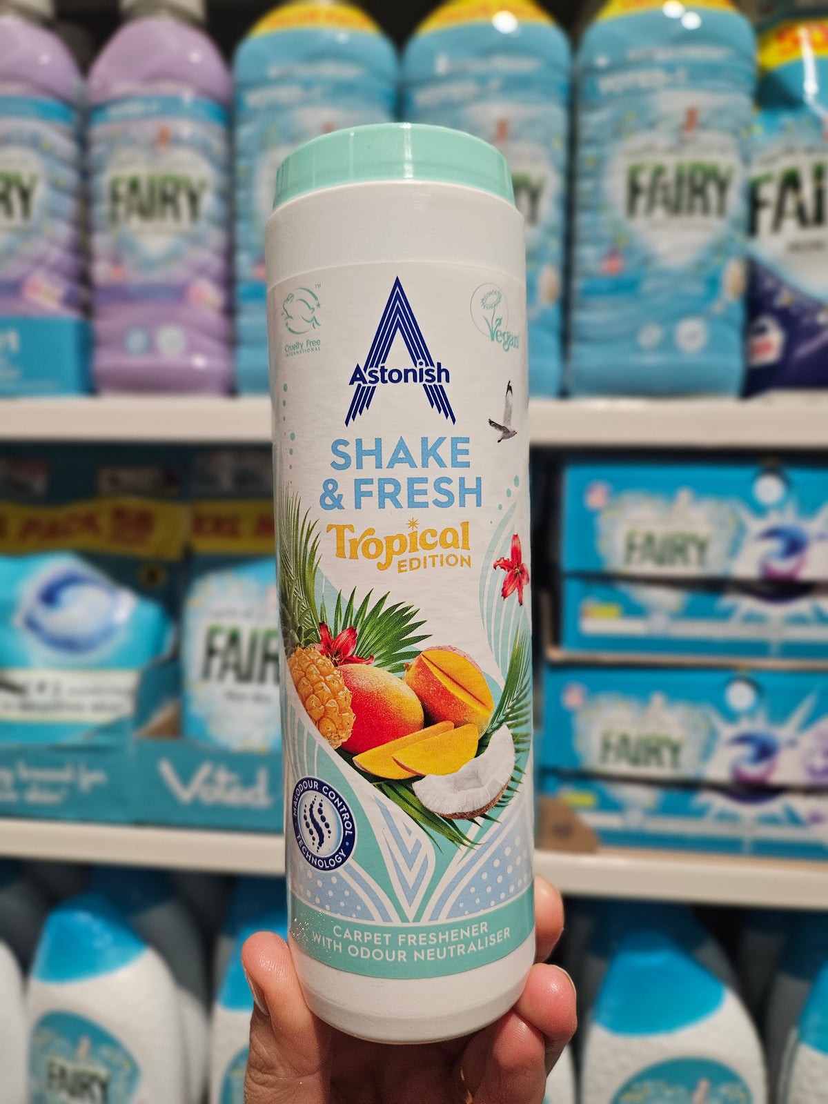 Astonish Shake & Fresh Carpet Freshener Tropical 350g