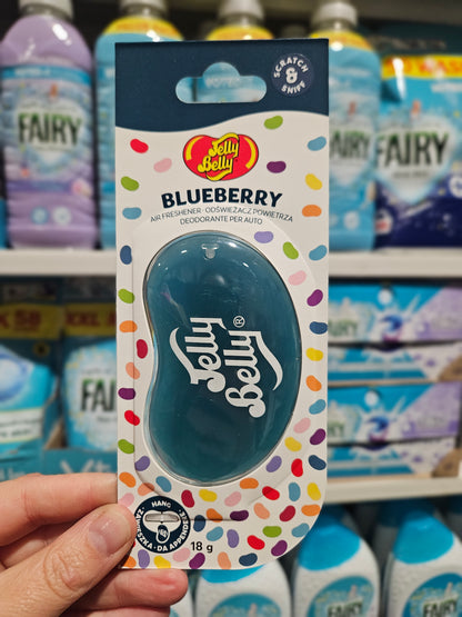 Jelly Belly 3D Car Freshener Blueberry 1pk