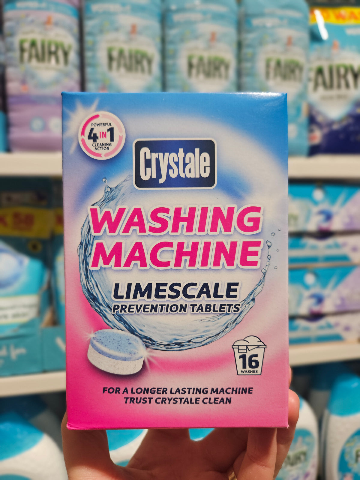 Crystale Washing Machine Limescale Prevention Tablets 16pk