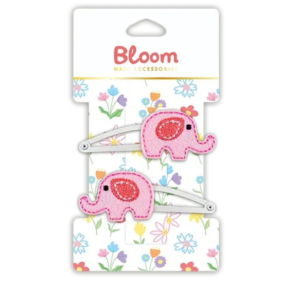 Bloom Hair Accessories Hårspenner med Frukt og Figurer 2pk Div.Typer