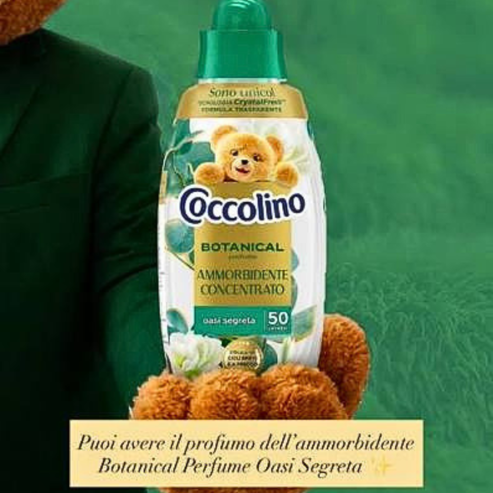 Coccolino Botanical Consentrated Fabric Softener Oasi Segreta 50w