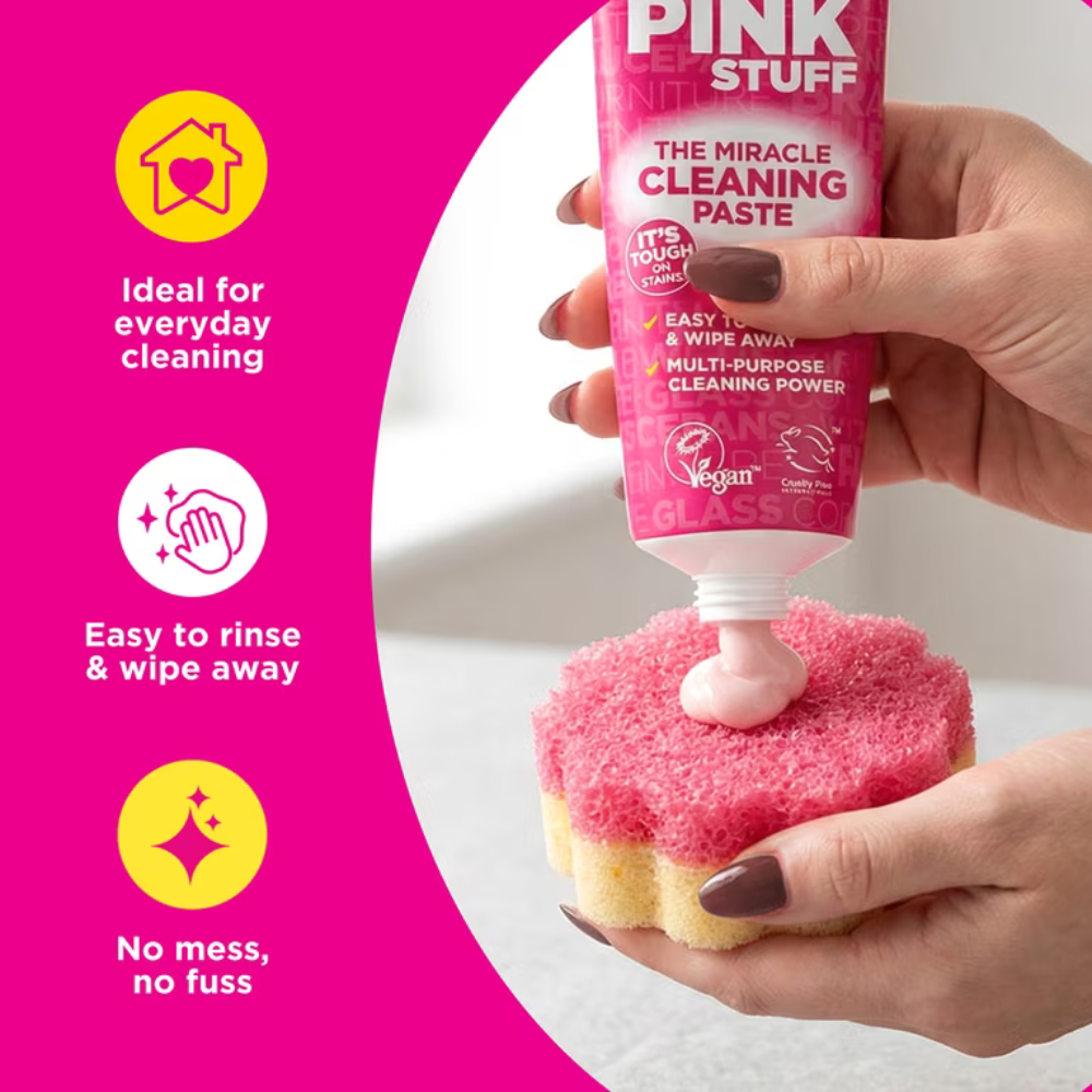 The Pink Stuff Squeezy Dual Sponge