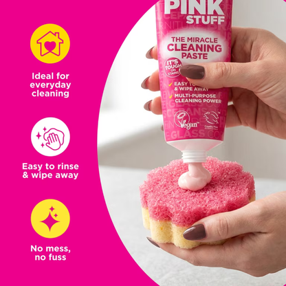 The Pink Stuff Squeezy Dual Sponge