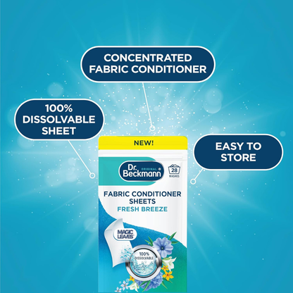 Dr. Beckmann Fabric Conditioner Fresh Breeze 28 Sheets