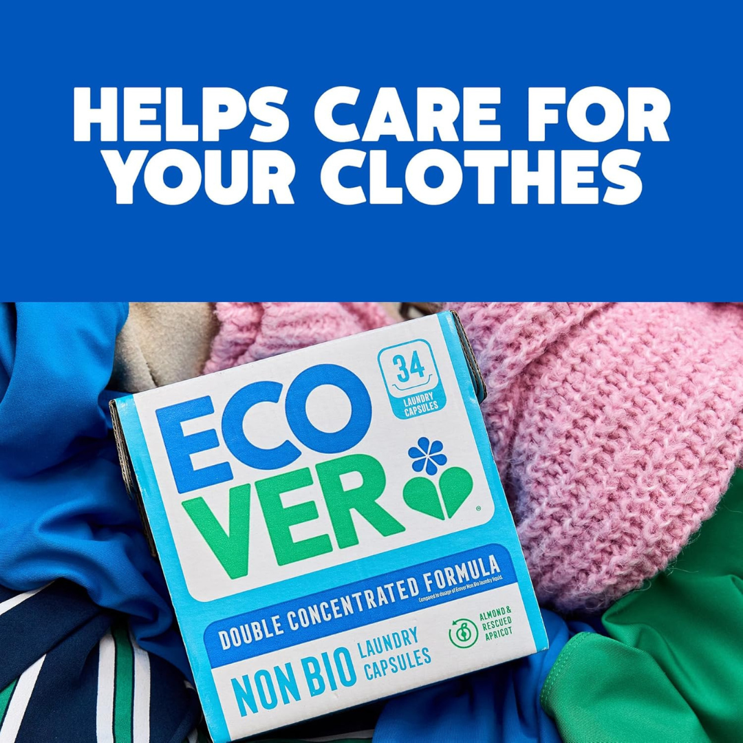 Ecover Universal Laundry Capsules Lilac & Rescued Rose 18w