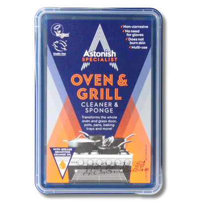 Astonish Oven & Grill Cleaner Paste w/Sponge 250g