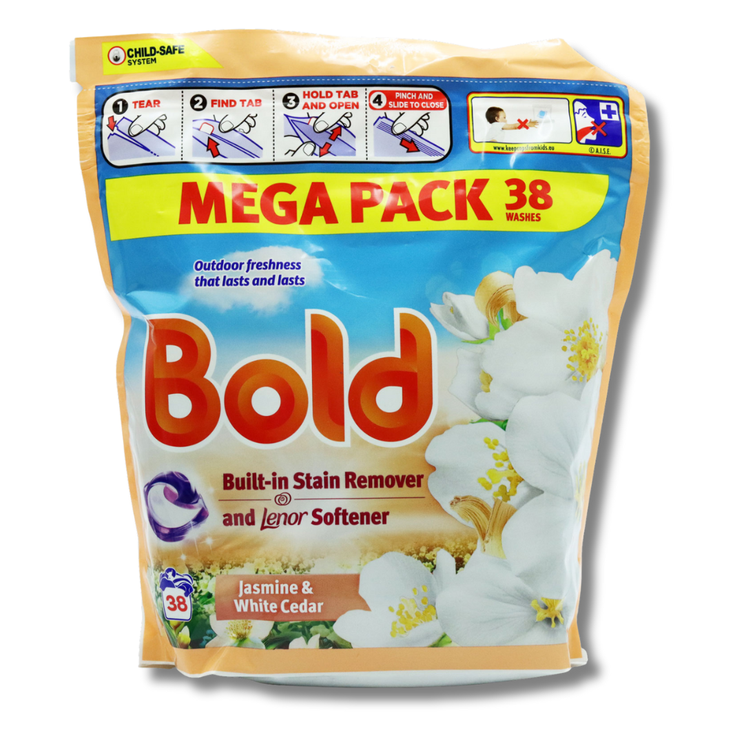 Bold All-in-1 Pods Jasmine & White Cedar 38 vask