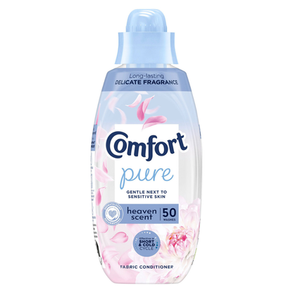 Comfort Pure Fabric Softener Heaven Scent 750ml 50w