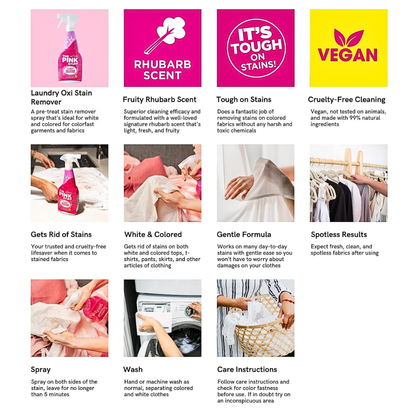 The Pink Stuff Miracle Laundry Oxi Stain Remover 500ml