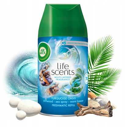 Airwick Freshmatic Refill Turquoise Oasis 250ml
