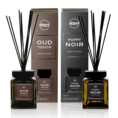 Airpure Designer Collection Reed Diffuser Poppy Noir 1000ml