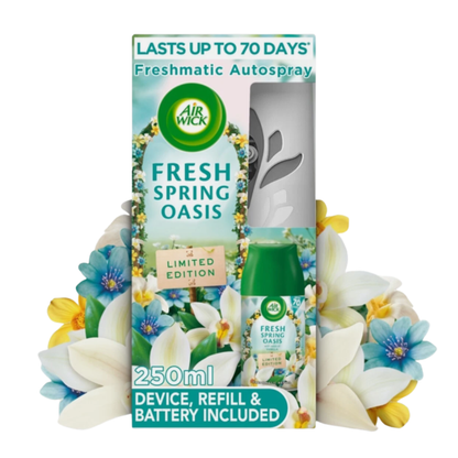 Airwick Freshmatic Startsett - Spring Oasis 250ml