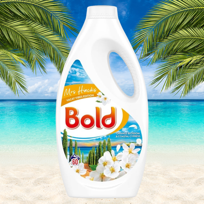 Bold 2in1 Laundry Liquid Mrs.Hinch's Vacay Vibes 60w