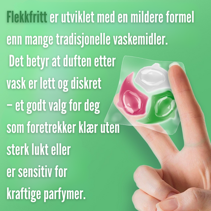 Nærbilde av pod med delikat fargespill