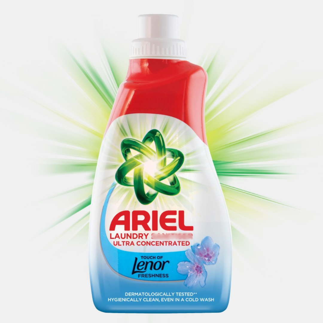 Ariel Ultra Concentrated Laundry Cleaner with a Touch of Lenor 25w