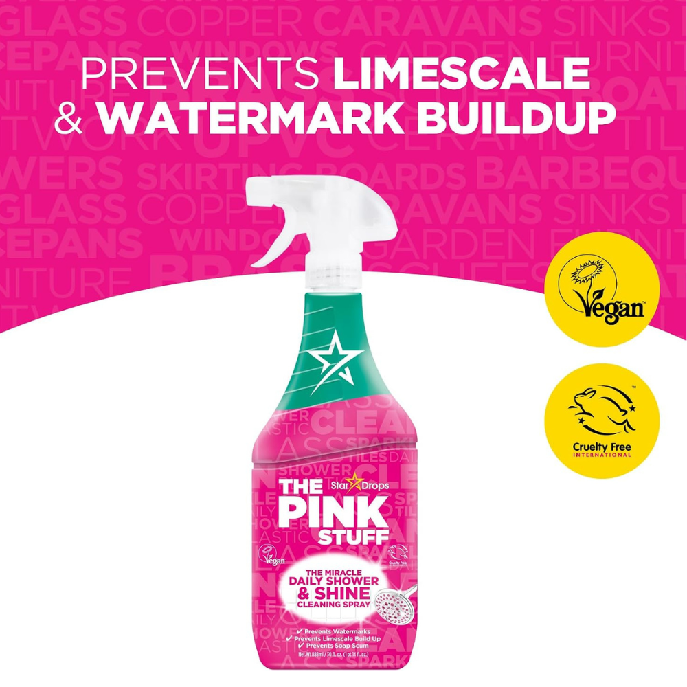 The Pink Stuff Miracle Daily Shower & Shine Spray 750ml