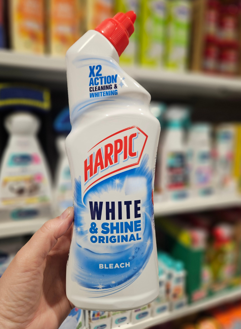 Harpic Bleach White & Shine Toilet Gel 750ml