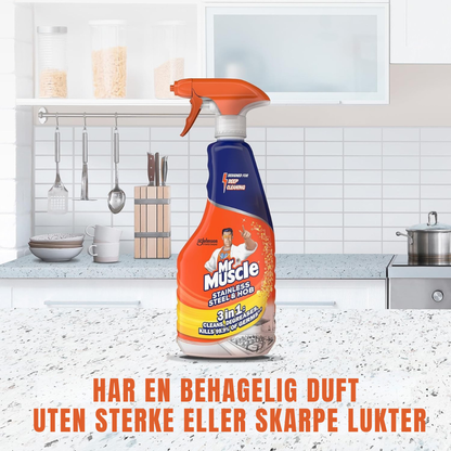 Mr. Muscle Stainless Steel & Hob Spray 530ml