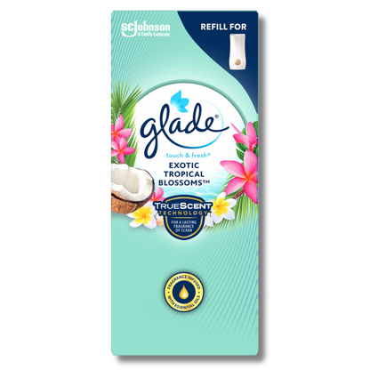 Glade Touch & Fresh Exotic Tropical Blossoms Air Freshener Refill 10ml