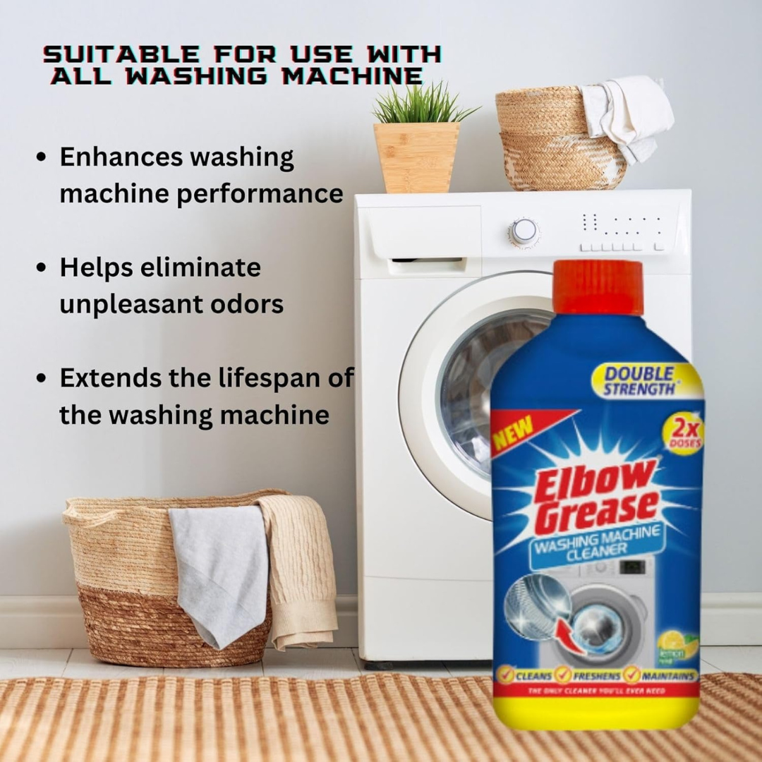 Elbow Grease Washing Machine Cleaner 250ml Div.Typer