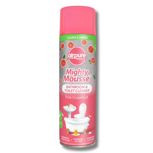 Airpure Mighty Mousse Bathroom&Toilet Cleaner Pink Grapefruit 500ml