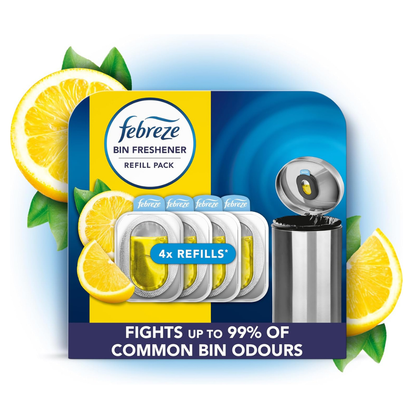 Febreze Bin Freshener Refill Pack Citrus Fresh 4pk