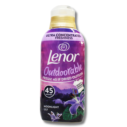 Lenor Tøymykner Outdoorable Moonlight Lily 45w 630ml