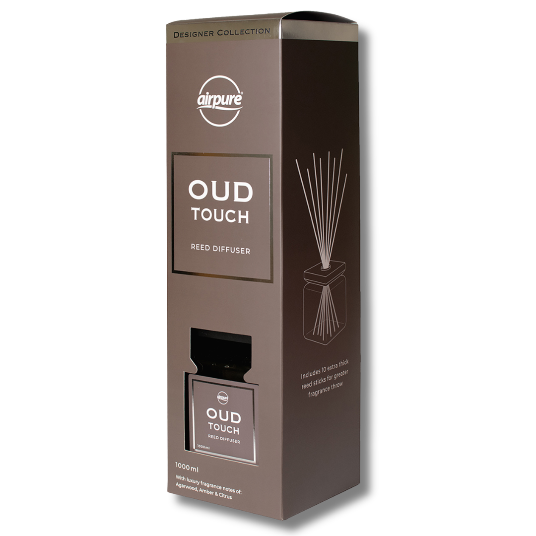 Airpure Designer Collection Reed Diffuser Oud Touch 1000ml