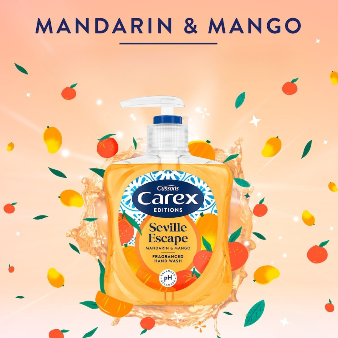 Carex Hand Wash Seville Escape 250ml
