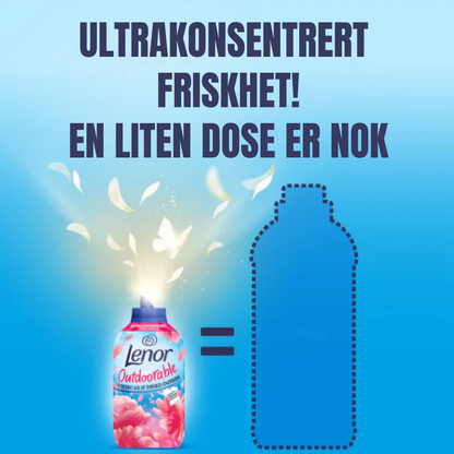Lenor Tøymykner Outdoorable Floral Fresh 50w 700ml