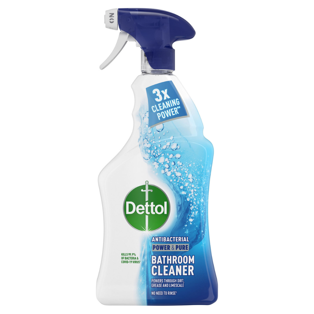 Dettol Power & Pure Bathroom Cleaner Spray 1L