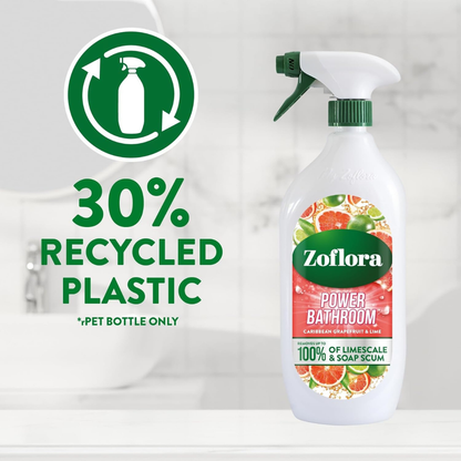 Zoflora Power Bathroom Spray Caribbean Grapefruit & Lime 800ml