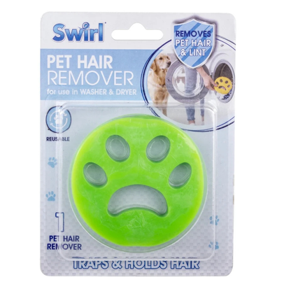 Swirl Pet Hair Remover 1pk Div.Farger