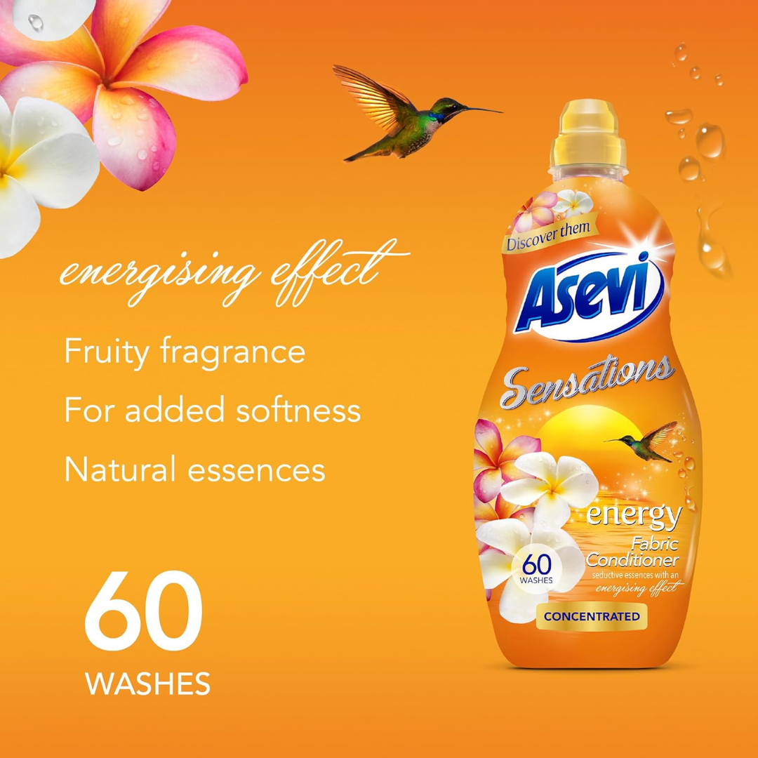 Asevi Fabric Conditioner Energy 60w 1320ml