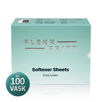 Flekkfritt Tøymyknerark Pure Linen 50 stk <100 vask